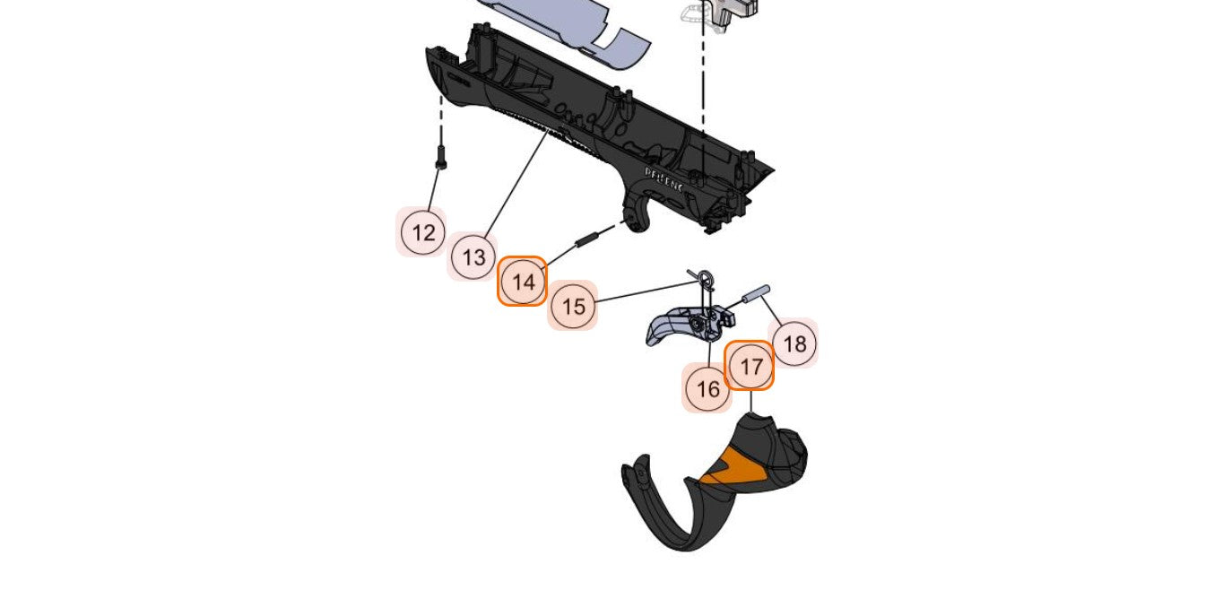 KIT protezione mano + coppiglia Pellenc C35 159023