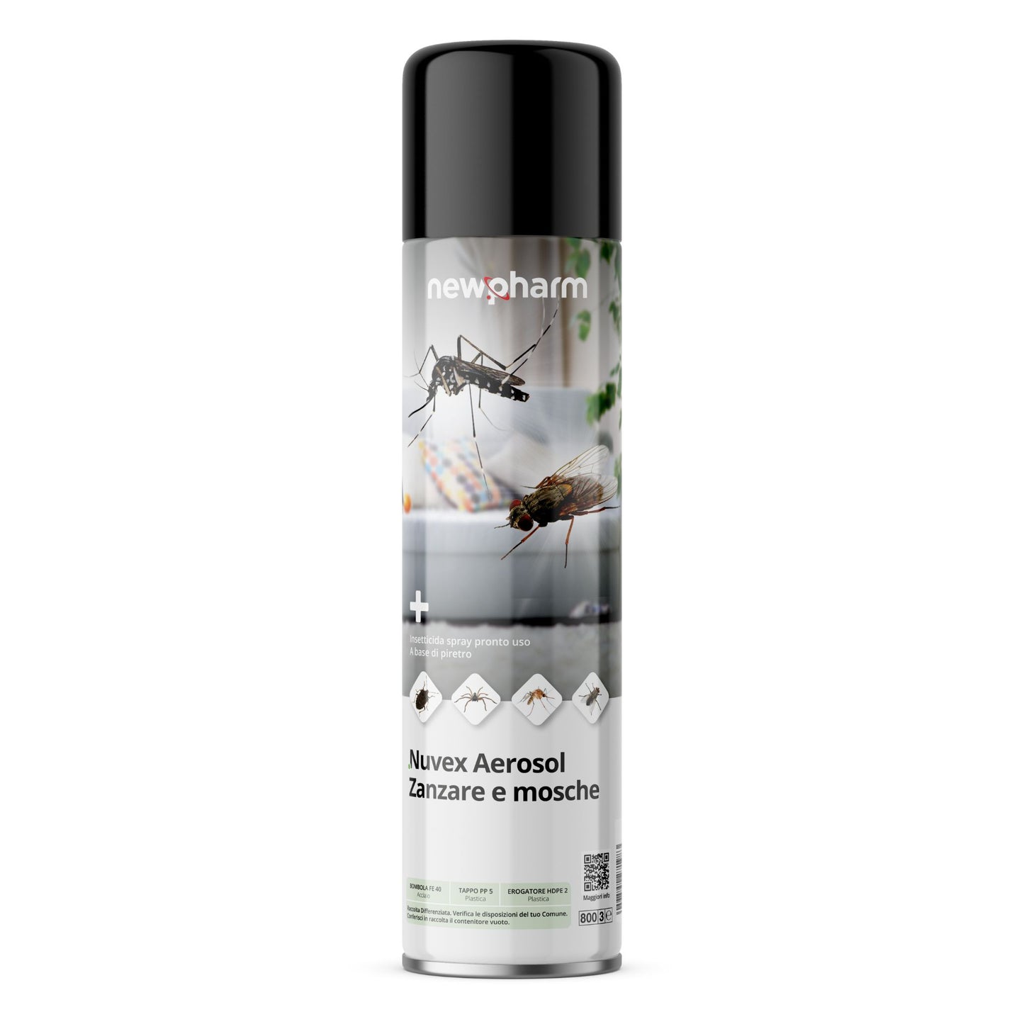 Newpharm Nuvex® Aerosol Mosche e Zanzare