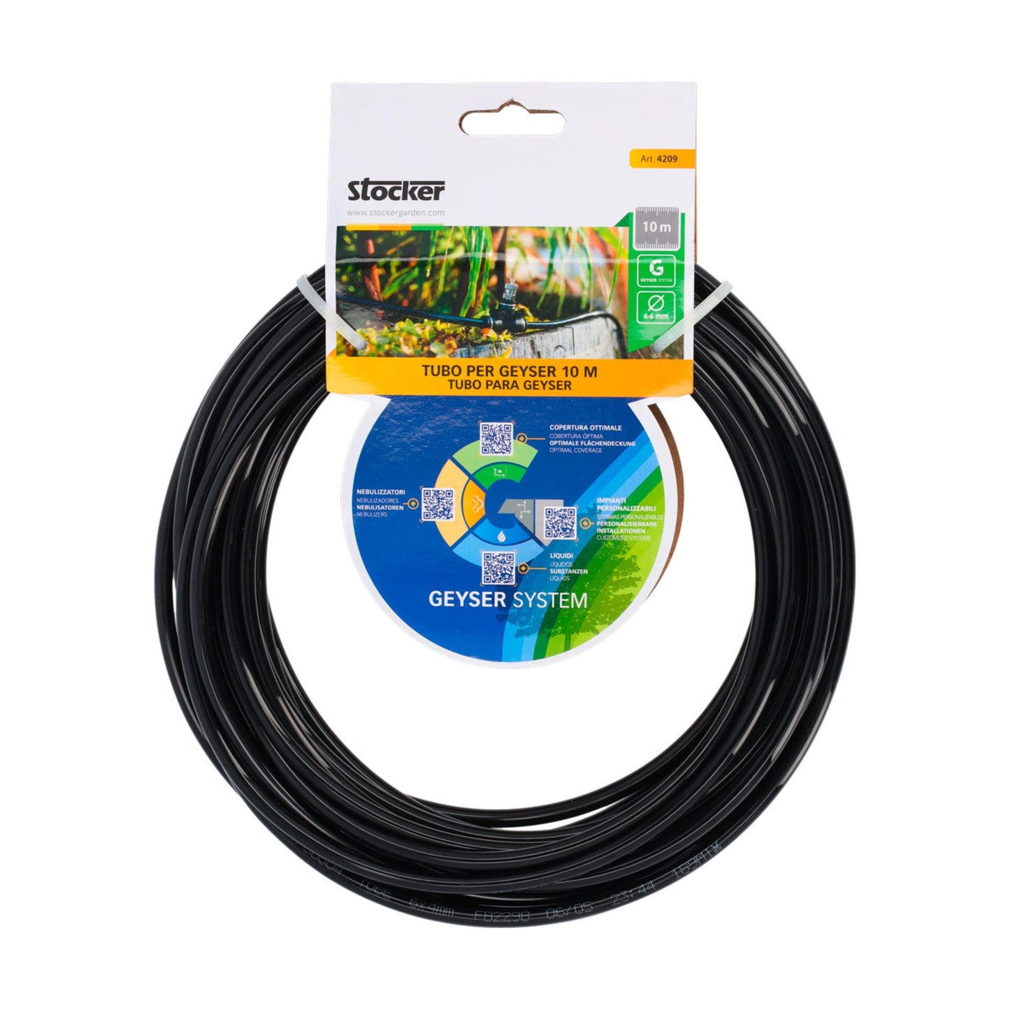 Stocker Tubo per Geyser ø 4-6 mm 10 mt