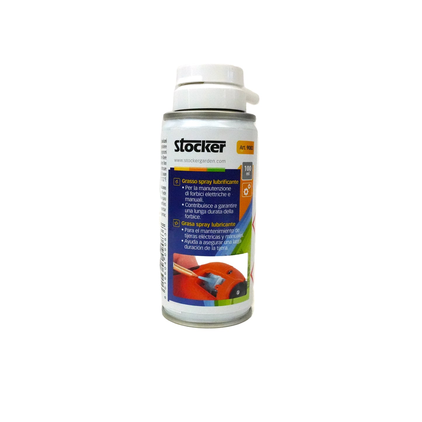 Stocker Grasso spray lubrificante per forbici elettriche e manuali 100 ml